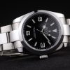 Rolex Explorer Polished Stainless Steel Black Dial - Image 2