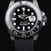 Swiss Rolex GMT Master II Pro-Hunter Black Fabric Strap Black Dial