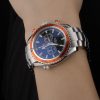 Omega Seamaster Planet Ocean Orange Tachymeter Black Dial Stainless Steel Strap 80241 - Image 2