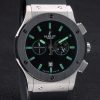 Hublot Big Bang Black Rubber Strap Black Dial Green Pointers 80194 - Image 2