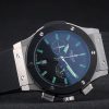 Hublot Big Bang Black Rubber Strap Black Dial Green Pointers 80194 - Image 3
