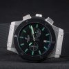 Hublot Big Bang Black Rubber Strap Black Dial Green Pointers 80194 - Image 4